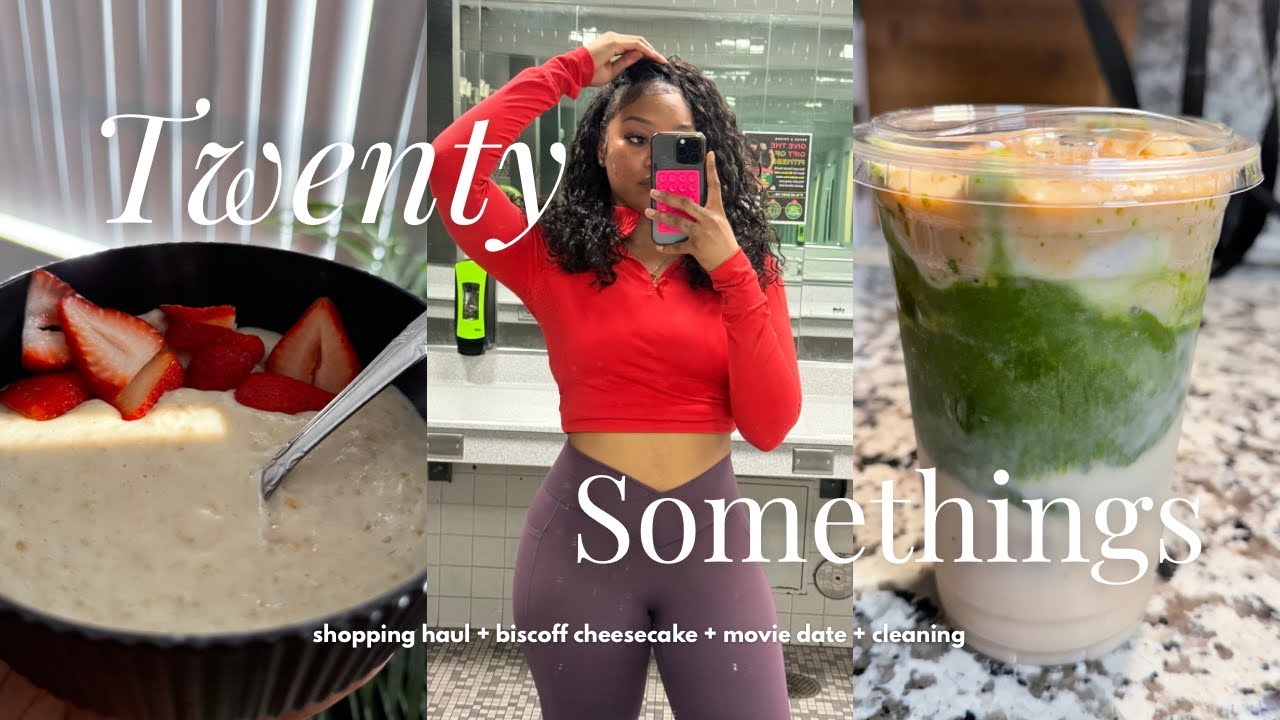 get it done | haul + movie date + biscoff cheesecake | figuring out those 20 somethings #vlog