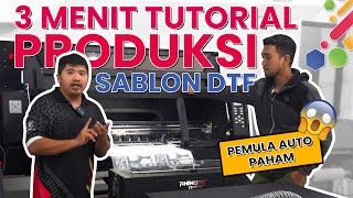 CARA SABLON DTF DARI AWAL SAMPAI SELESAI DENGAN MUDAH !