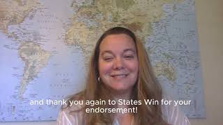 Brandy Tollefson thanks States Win