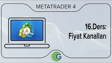 GCM MetaTrader 4 - 16.Ders: Fiyat Kanalları