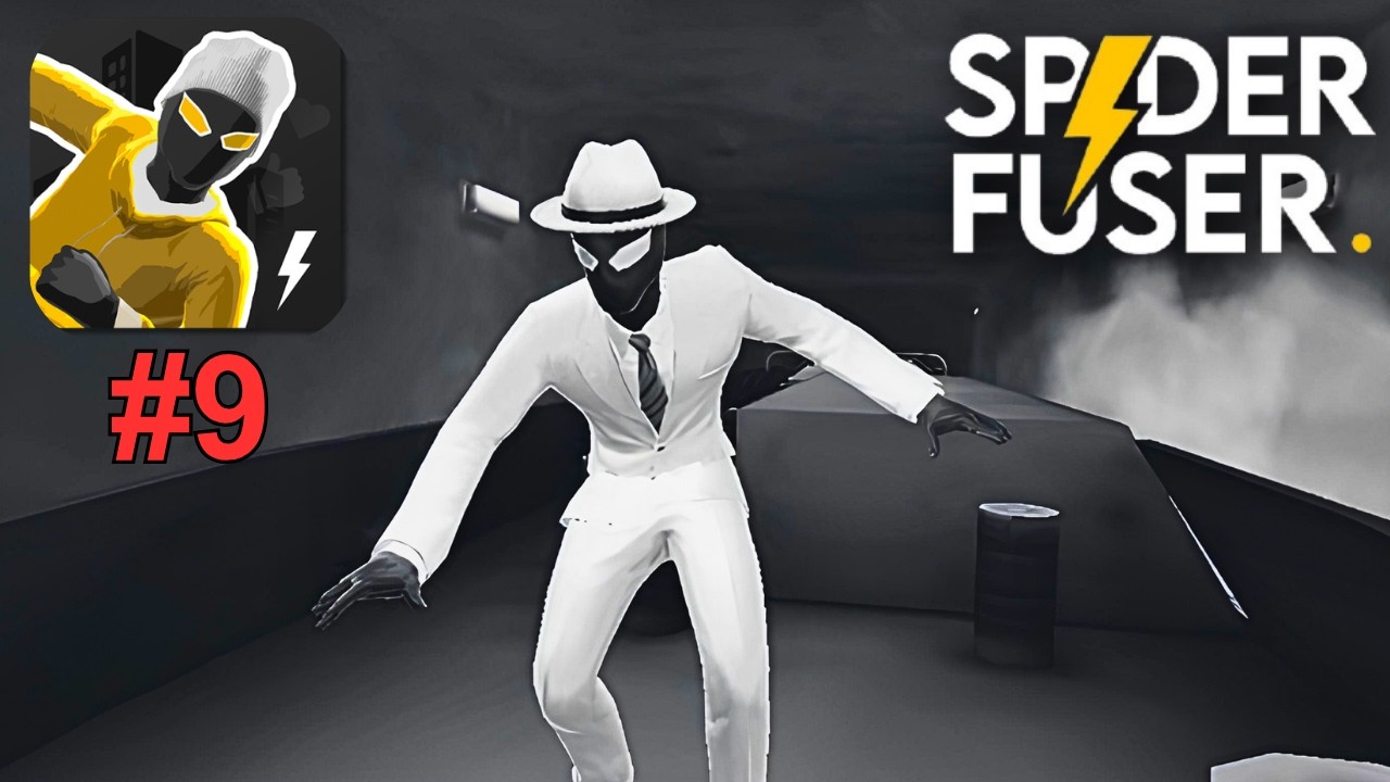 Spider Fuser Gameplay - Mr Fuser Noir Effect 