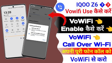 Iqoo Z6 Vowifi Kay Hai ।। How To Use Vowifi Setting On Iqoo Z6 ।। Akhilesh Tech Official