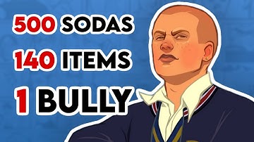 I Played 100% of Bully. It was CINEMA