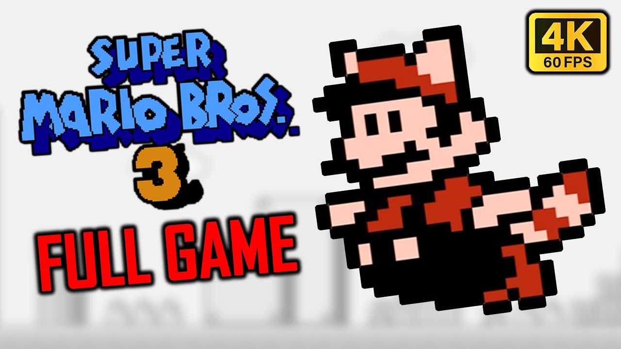 Play NES Super Mario Bros. 3 (Europe) Online in your browser 