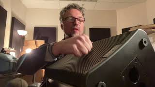 Perry Unboxes QSC K8.2 Active 8-inch 2-way Speakers