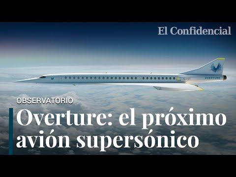 Overture: el avión supersónico heredero del Concorde que volará en 2025