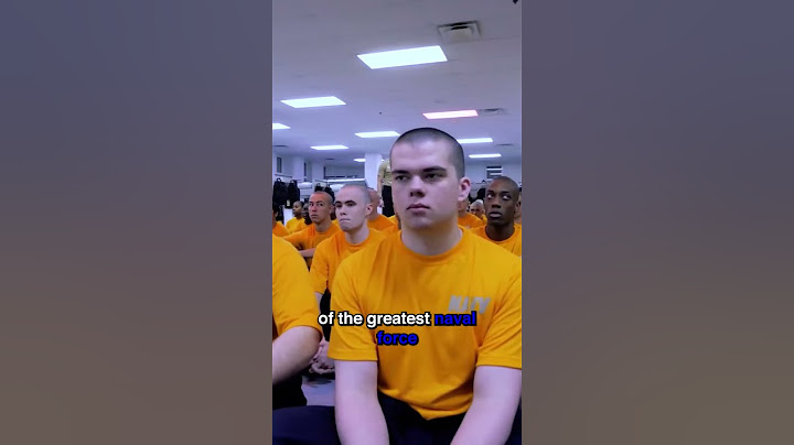 Welcome to Navy Boot Camp