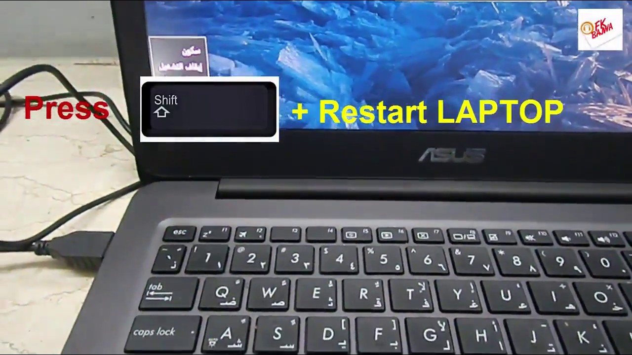 How ! Reset Restore Recovery ASUS ZenBook UX9 Laptop ! Windows 9