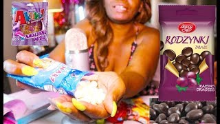 🍬 American Tries Foreign Poland Candy ASMR Eating Sounds | Package screenshot 4
