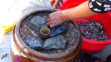 Cách làm nước mắm nguyên chất | Muối cá để lấy nước mắm truyền thống