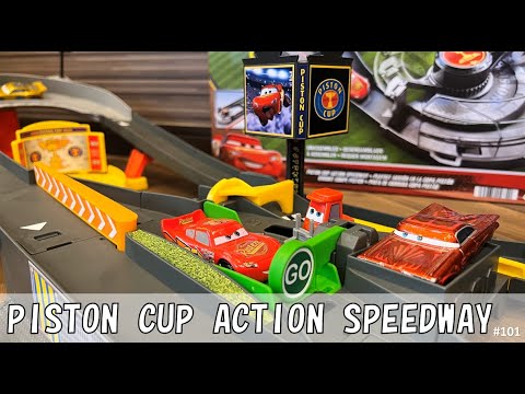 爆走プレイセット！ピストンカップアクションスピードウェイ