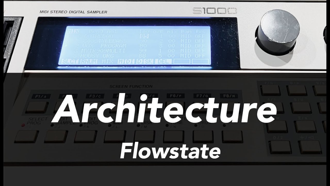 Flowstate - 90s Progressive House (Akai S950/S1000, Roland S760