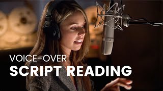 How To Read Every Voice Over Script With Direction And Confidence