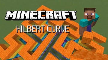 Hilbert Curve - Minecraft Build - ZoomLume