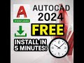 [FREE] AutoCAD 2024 Download &amp; Install | Student License (Official Method)