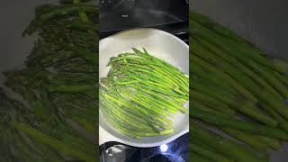 หน่อไม้ฝรั่งผัดเนย#food #cooking #delicious #asparagus #หน่อไม้ฝรั่ง 