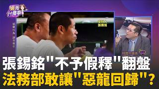 假釋28次遭駁! 張錫銘\