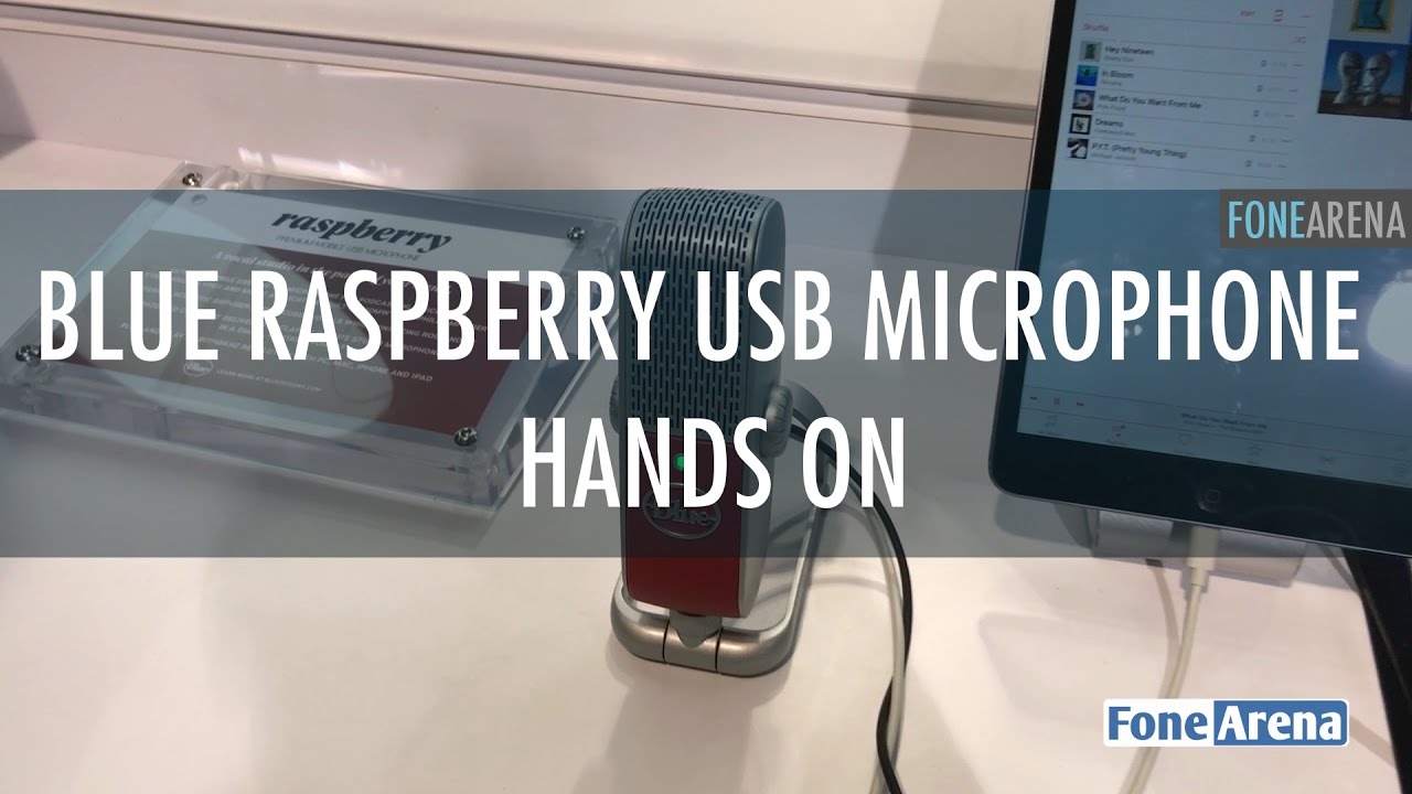 Blue Raspberry Mobile USB Microphone Hands On