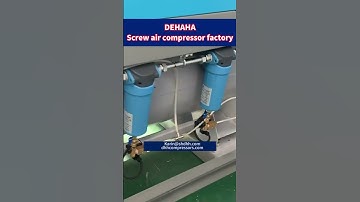 🚀 DEHAHA Spotlight – DMZY-30A Screw Air Compressor in Action