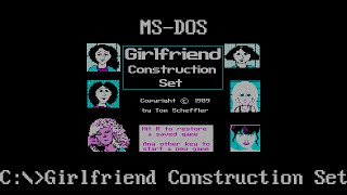 MS-DOS: Girlfriend Construction Set
