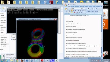 3D Mesh Viewer Demo (OpenGL Lighting & Texturing implementation) by Vikram Bahl