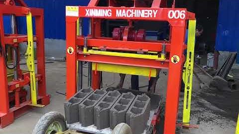 qt4-40 semi automatic block making machine