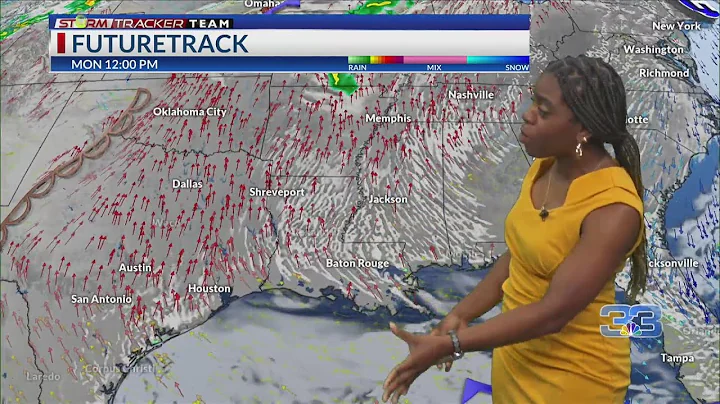 Monday Morning Forecast for Baton Rouge 5-20-24