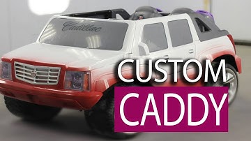 Custom Painted - Power Wheels Cadillac