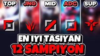 TEK BAŞINA OYUN TAŞIYAN 12 ŞAMPİYON (FULL ANLATIMLI)  | KassadinsCreed