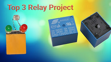 Top 3 Relay Projects, useful electronic projects ||  KMC electronics  ||