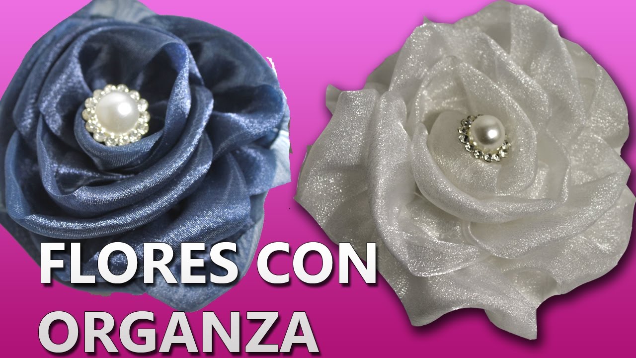 Flores de Organza 