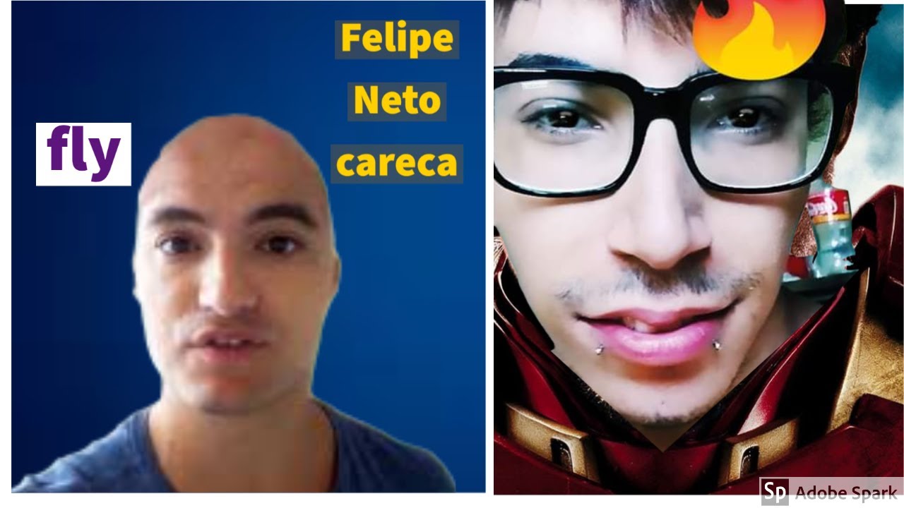 Felipe Neto careca - YouTube