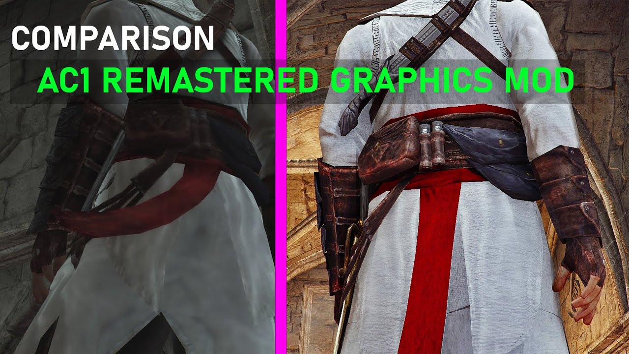 Assassin's Creed 1 Remastered - Graphically Enhanced Mod Trailer [PC] Ultra  Realistic Graphics 