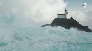 Tempête Ciaran : Images Aériennes de la mer en furie