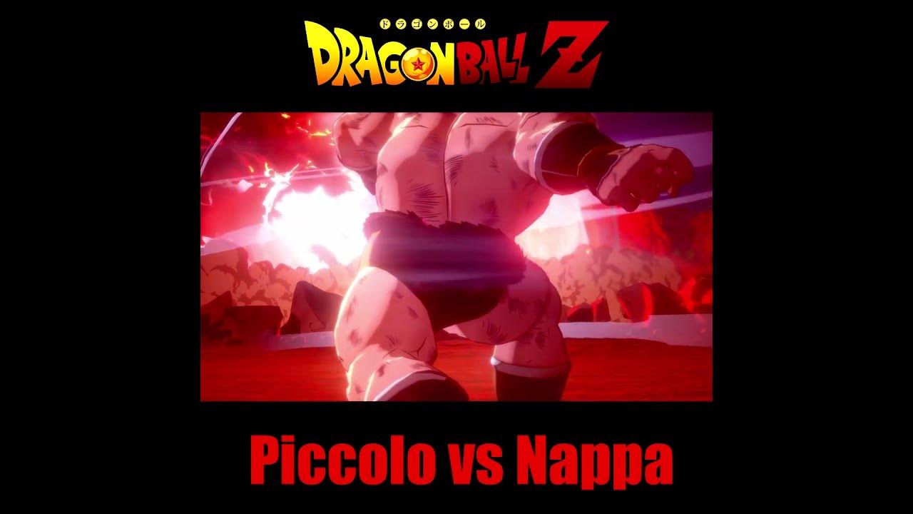 Piccolo saves Gohan from Nappa YouTube