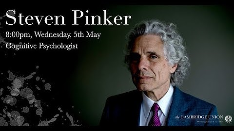 Steven Pinker | Cambridge Union