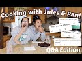 CHAOTIC COOKING W JULES & PAN!! (Q&A EDITION.)