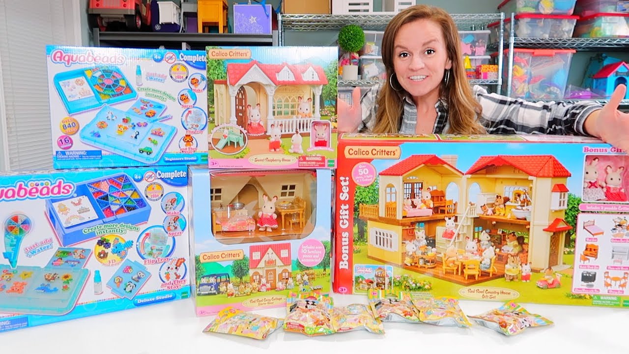 Calico Critters Sylvanian Families Luxury Townhome Beechwood Hall Gift Set  Review Set Up Kids Toys 