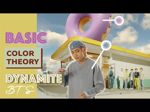 สูตรลัดจับคู่สี ม้วนเดียวจบกับ MV 'DYNAMITE' BTS | ART LESSON