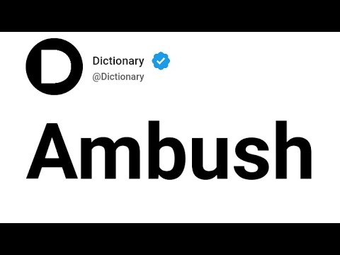 Ambush Meaning In English