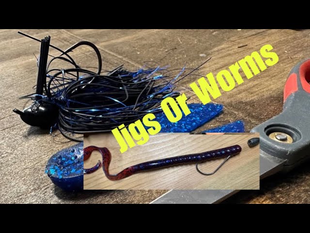 The Difference Between Fishing A Jig And A Worm 