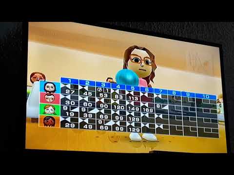 Wii Sports – Bowling – Annie Vs Asami Vs Lucia Vs Haru