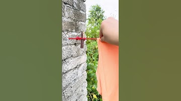 Great Idea to Make a DIY Clothesline Tension System – Simple & Reliable!!