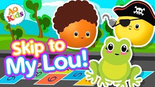 Skip to My Lou - Let's Learn Our Colors | Kid's Learning Song