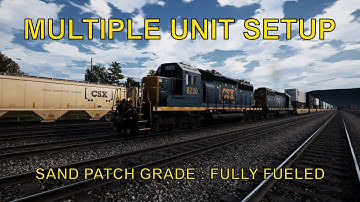Simple Multiple Loco Unit Setup - Train Sim World 2 : Fully Fueled