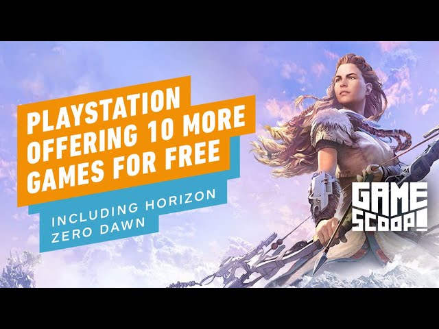 Com Horizon Zero Dawn, PlayStation oferece 10 jogos gratuitos