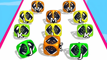 A-Z Run - All Levels Gameplay Android, iOS ( Level 87 - 88 )