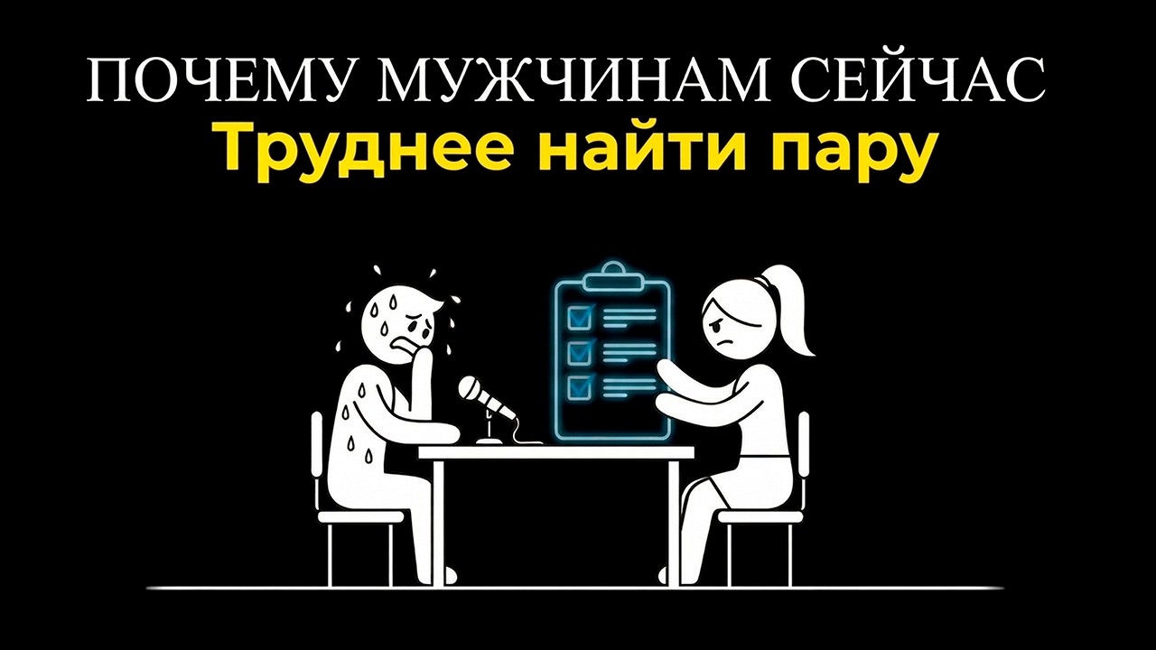 Почему мужчинам сегодня сложнее найти пару (Вся правда)