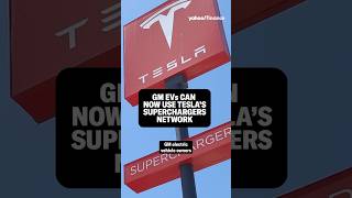 GM EVs can now use @tesla Superchargers #shorts