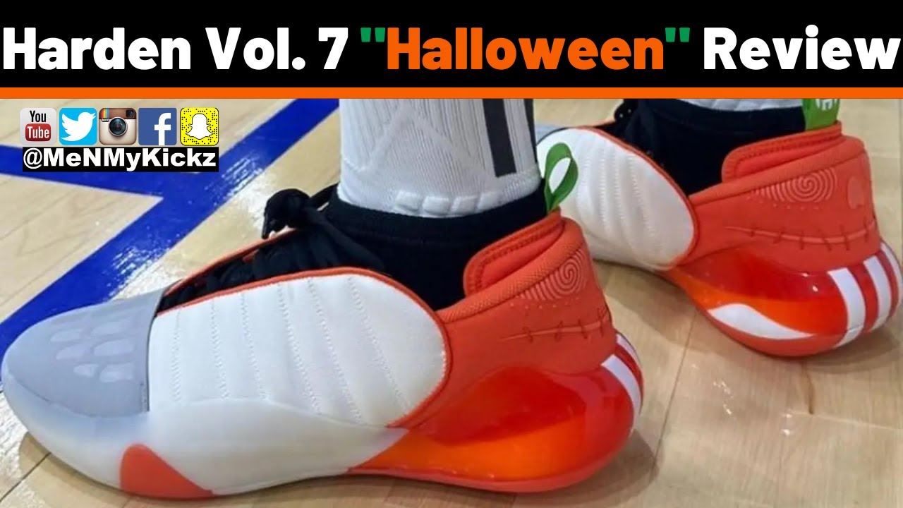 Adidas Harden Vol. 7 'Halloween' Review + On Foot · Sizing